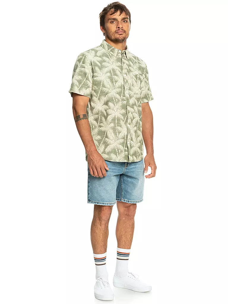 QUIKSILVER | Herren Beachhemd Fleeting Moment | beige