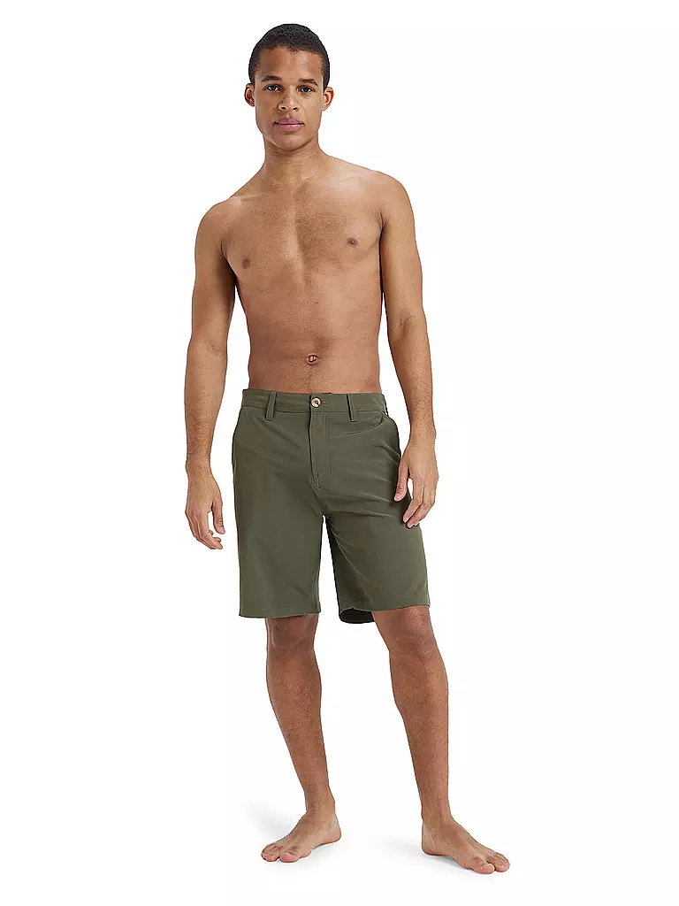 QUIKSILVER | Herren Beachshort Union Amphibian 20" | olive