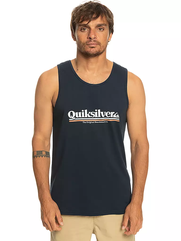 QUIKSILVER | Herren Beachtank Between The Lines | blau