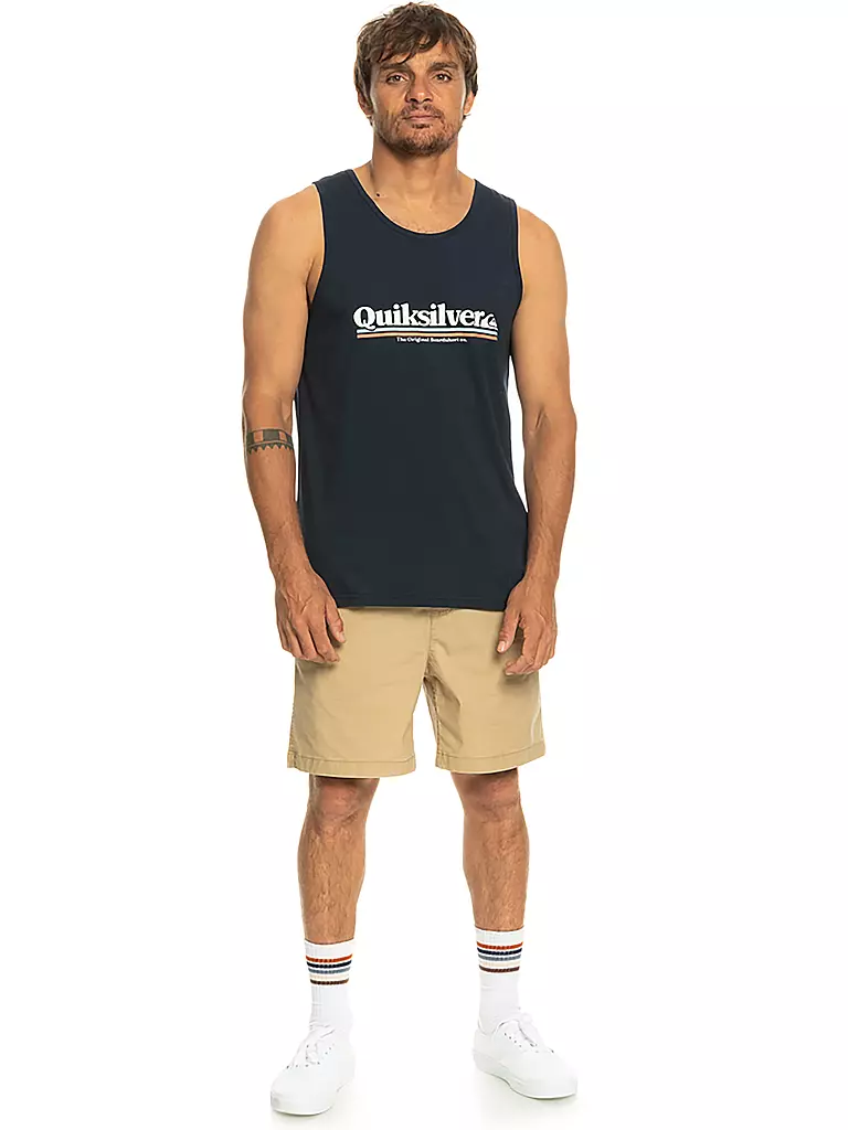 QUIKSILVER | Herren Beachtank Between The Lines | blau