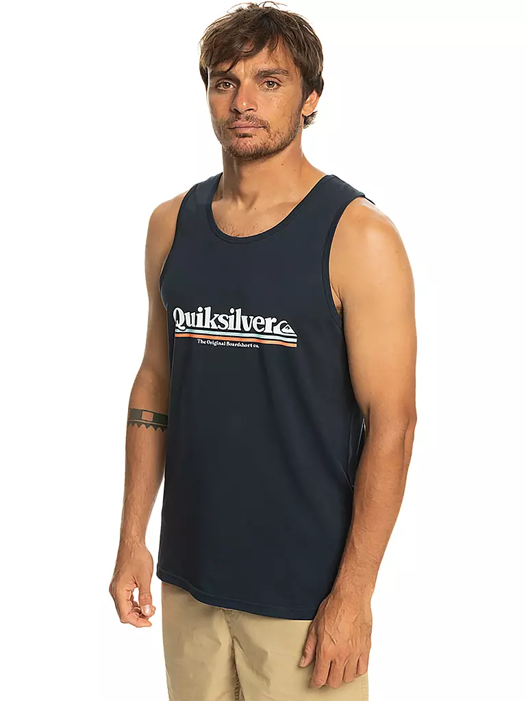 QUIKSILVER | Herren Beachtank Between The Lines | blau