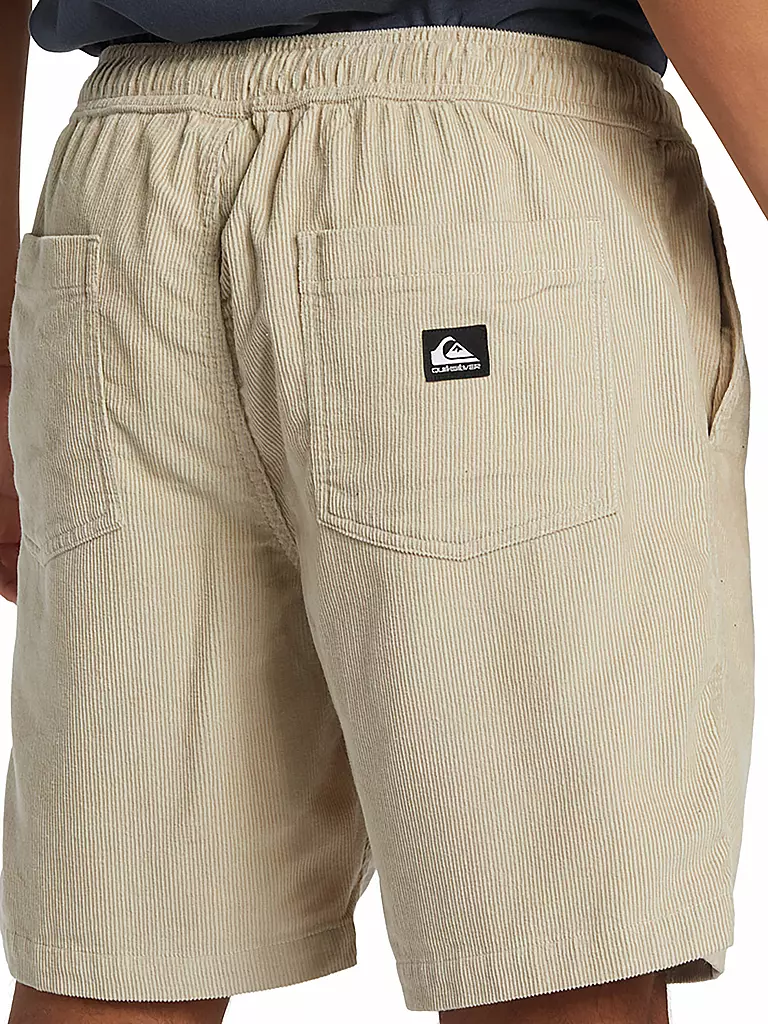 QUIKSILVER | Herren Bermuda Taxer Cord | beige