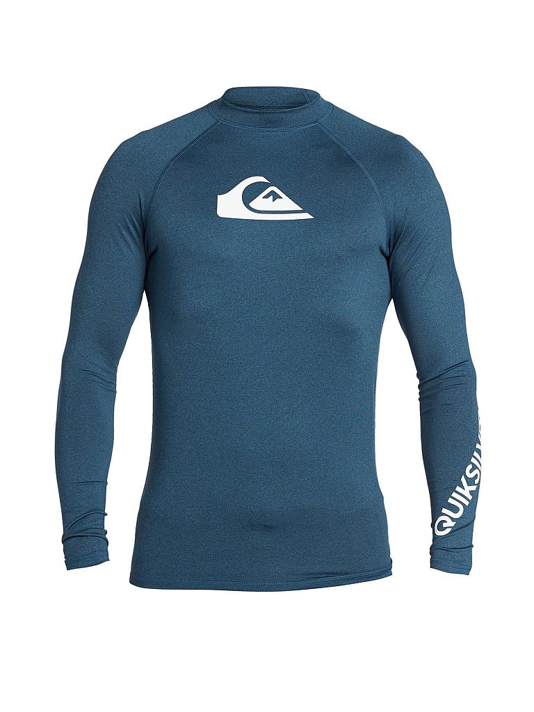QUIKSILVER | Herren Lycra-Shirt All Time Rashguard mit UPF 50  | blau