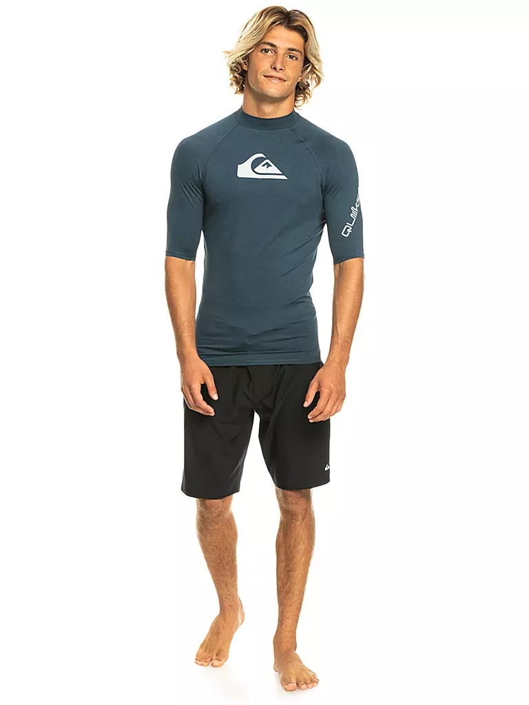 QUIKSILVER | Herren Lycrashirt All Time | dunkelblau