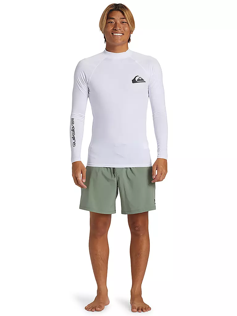 QUIKSILVER | Herren Lycrashirt Everyday | hellgrau