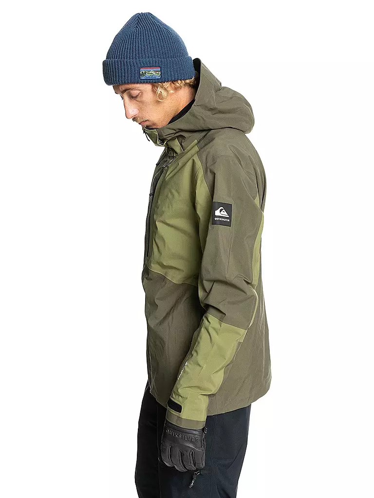 QUIKSILVER | Herren Snowboardjacke Forever Stretch GORE-TEX® | grün