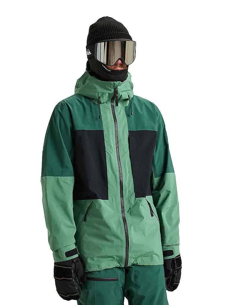QUIKSILVER | Herren Snowboardjacke Forever Stretch GORE-TEX | Grün