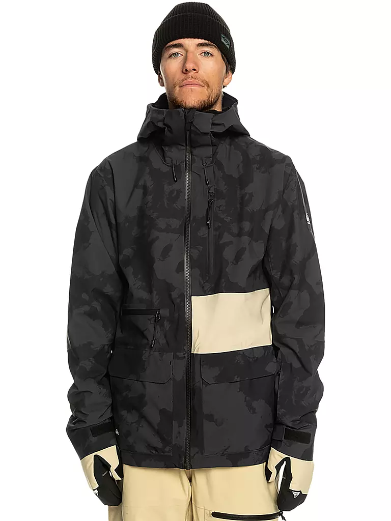 QUIKSILVER | Herren Snowboardjacke Sammy Carlson Stretch Quest | schwarz