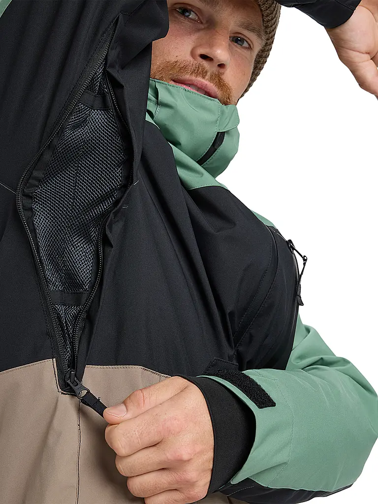 QUIKSILVER | Herren Snowboardjacke Sycamore Block 20K | grün