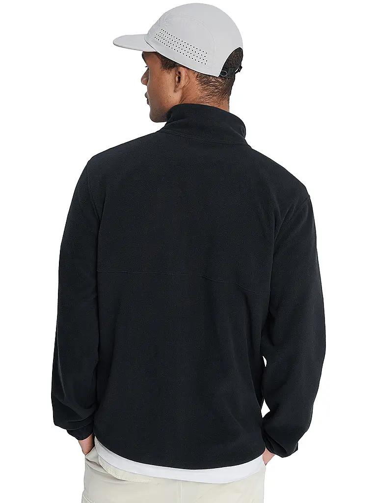 QUIKSILVER | Herren Unterzieh Zipshirt No Destination Hs | schwarz