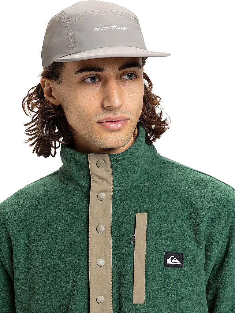 QUIKSILVER | Herren Unterzieh Zipshirt No Destination Hs | grün