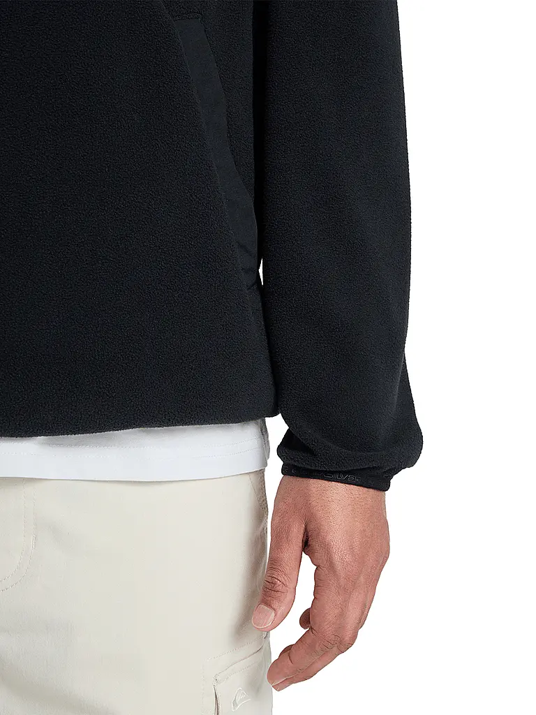 QUIKSILVER | Herren Unterzieh Zipshirt No Destination Hs | schwarz