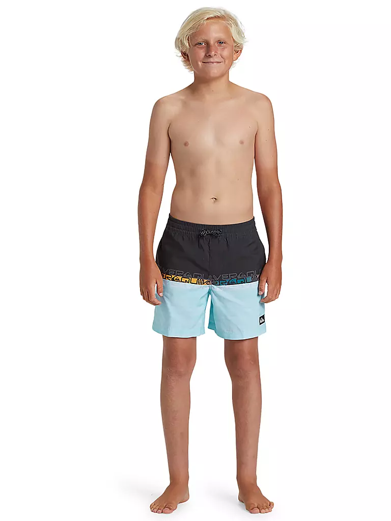 QUIKSILVER | Jungen Badeshort Everyday Wordblock | grau