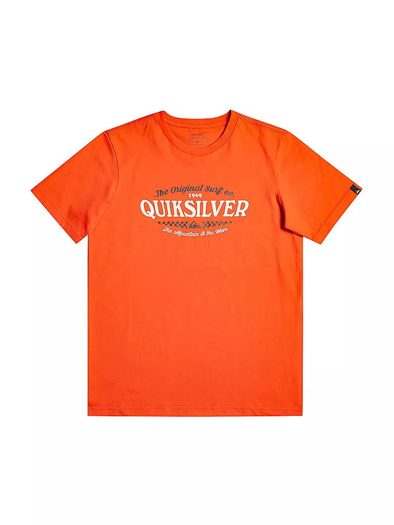 QUIKSILVER | Jungen Beachshirt Check On It | rot