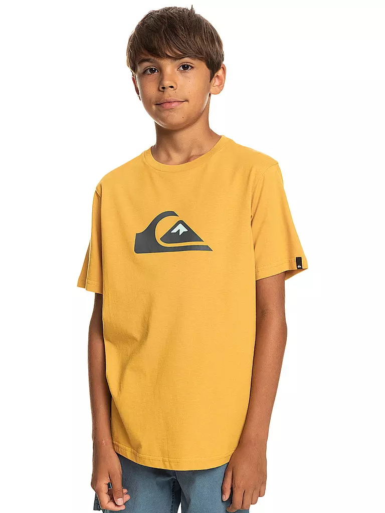 QUIKSILVER | Jungen Beachshirt Comp Logo | gelb
