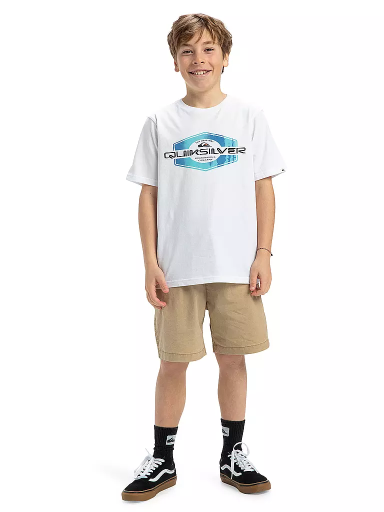 QUIKSILVER | Jungen Beachshirt Ev Locked Up | weiss