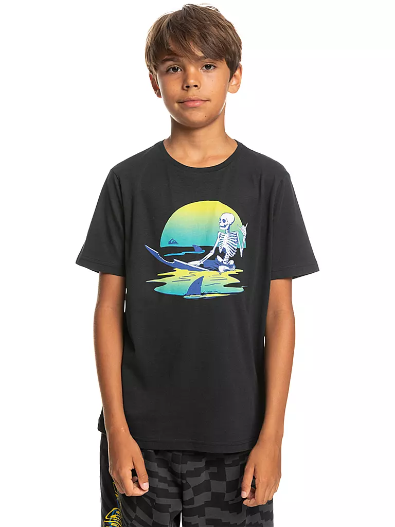 QUIKSILVER | Jungen Beachshirt Sunset Session | schwarz