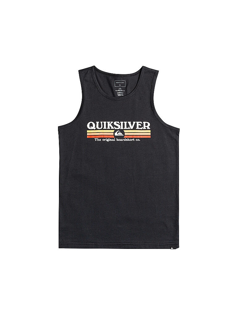 QUIKSILVER | Jungen Beachtank Lined Up | schwarz