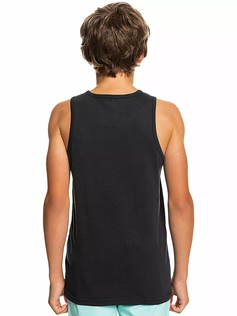 QUIKSILVER | Jungen Beachtank Lined Up | schwarz