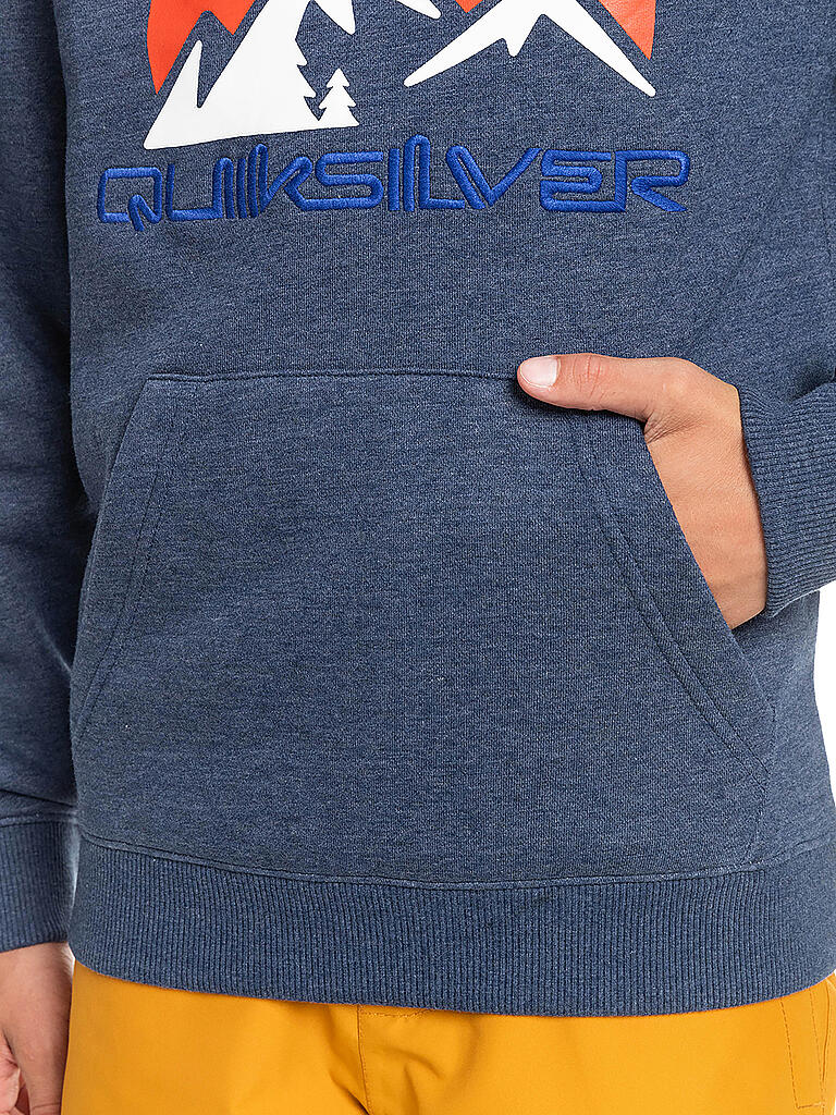 QUIKSILVER | Jungen Kapuzenoullover Big Logo Snow | blau