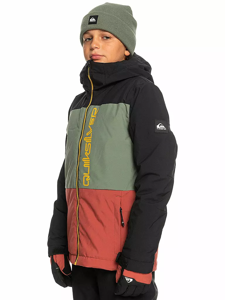 QUIKSILVER | Jungen Skijacke Side Hit | schwarz