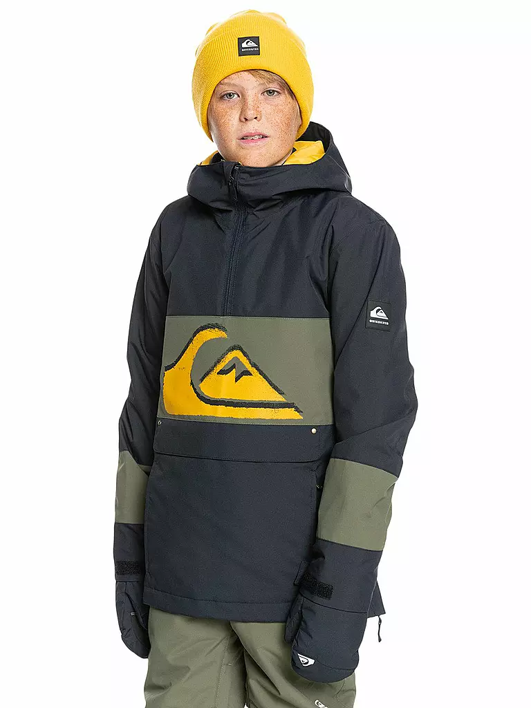 QUIKSILVER | Jungen Snowboard Schlupfjacke Steeze | schwarz