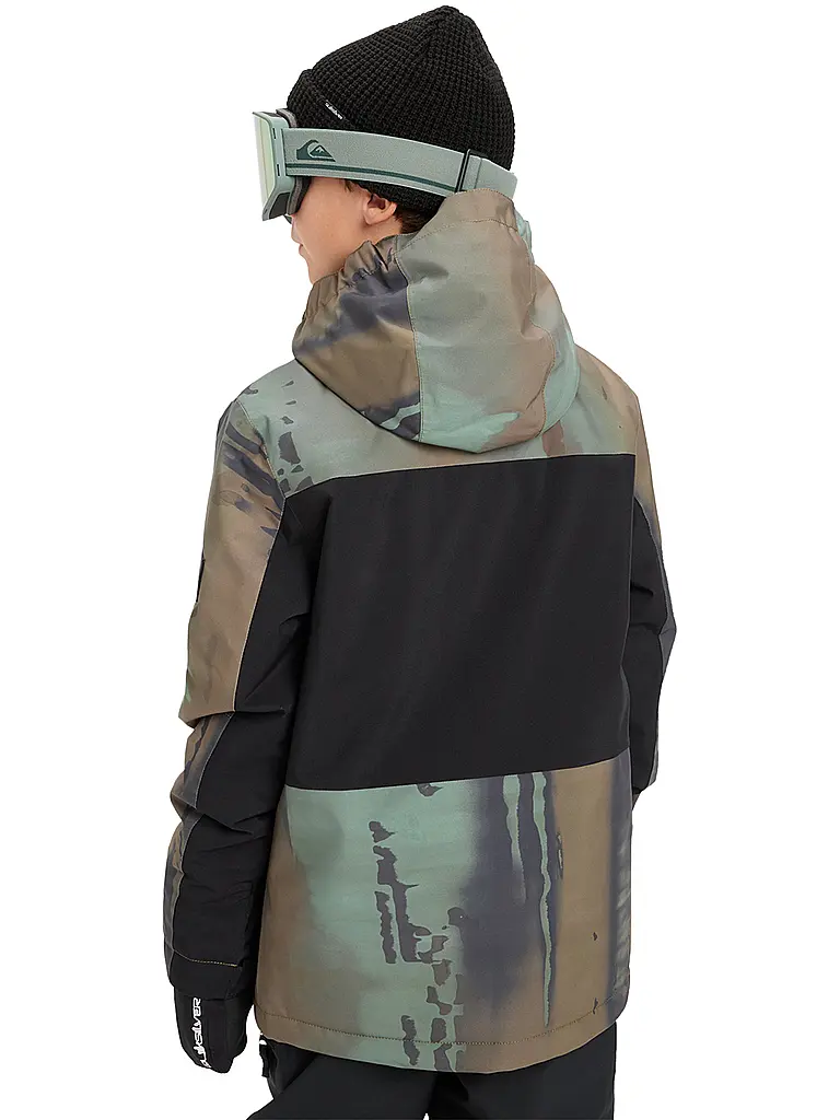 QUIKSILVER | Jungen Snowboardjacke Side Hit Block  | hellgrün