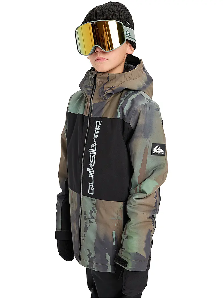 QUIKSILVER | Jungen Snowboardjacke Side Hit Block  | hellgrün