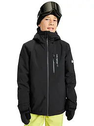 QUIKSILVER | Jungen Snowboardjacke Side Hit Solid | schwarz