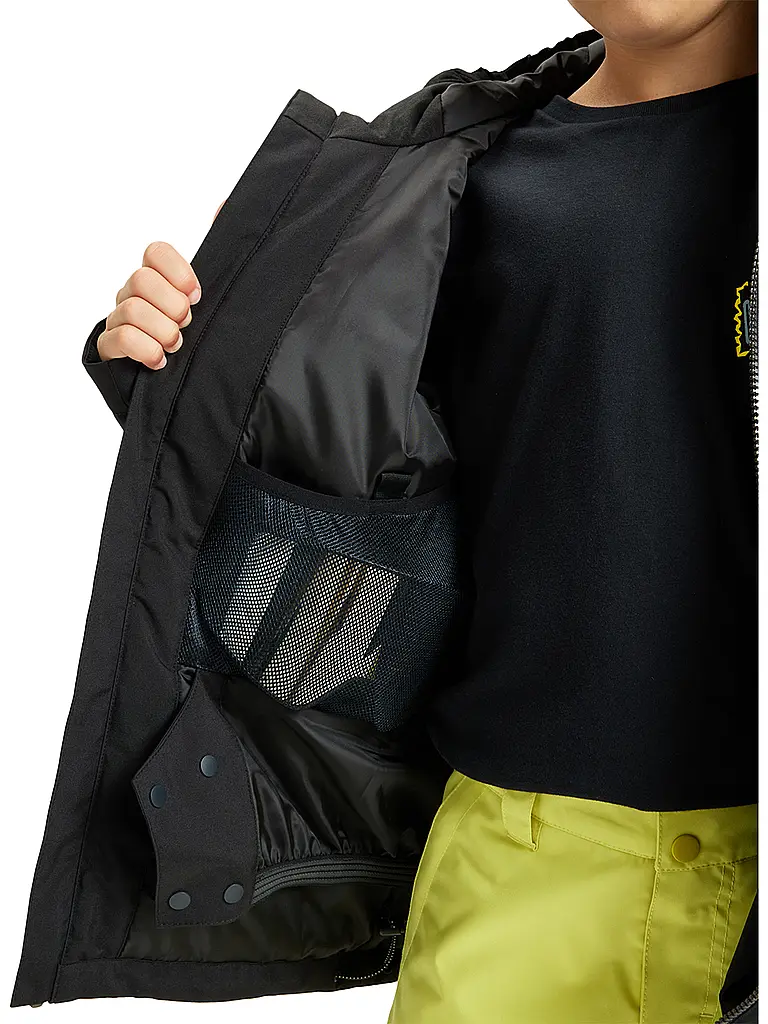 QUIKSILVER | Jungen Snowboardjacke Side Hit Solid | schwarz