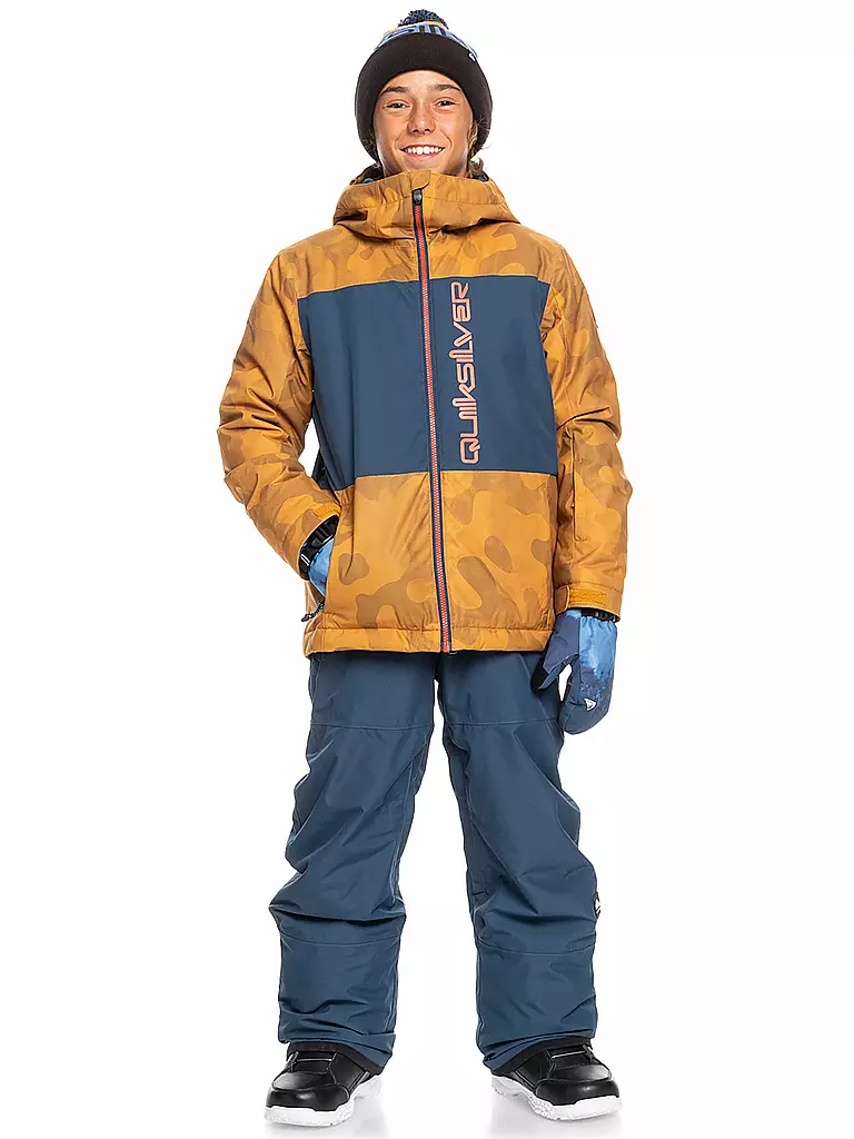 QUIKSILVER | Jungen Snowboardjacke Side Hit | braun