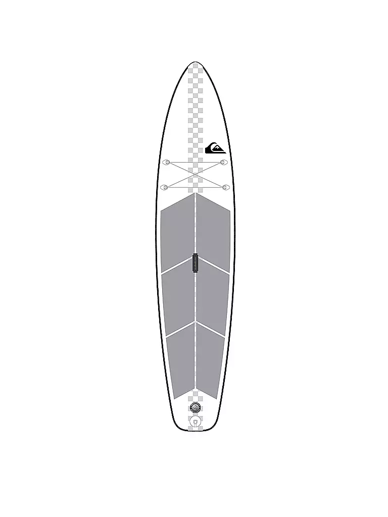 QUIKSILVER | SUP Isup Racing Drift 11'6 | grau