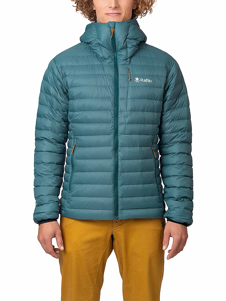 RAFIKI Herren Isojacke Project RDS Down Hoodie petrol | S — Bild 3