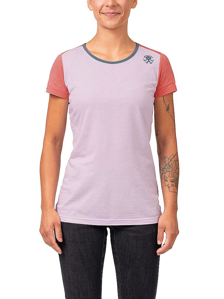 RAFIKI Damen Klettershirt Chulilla rosa | 40 — Bild 3