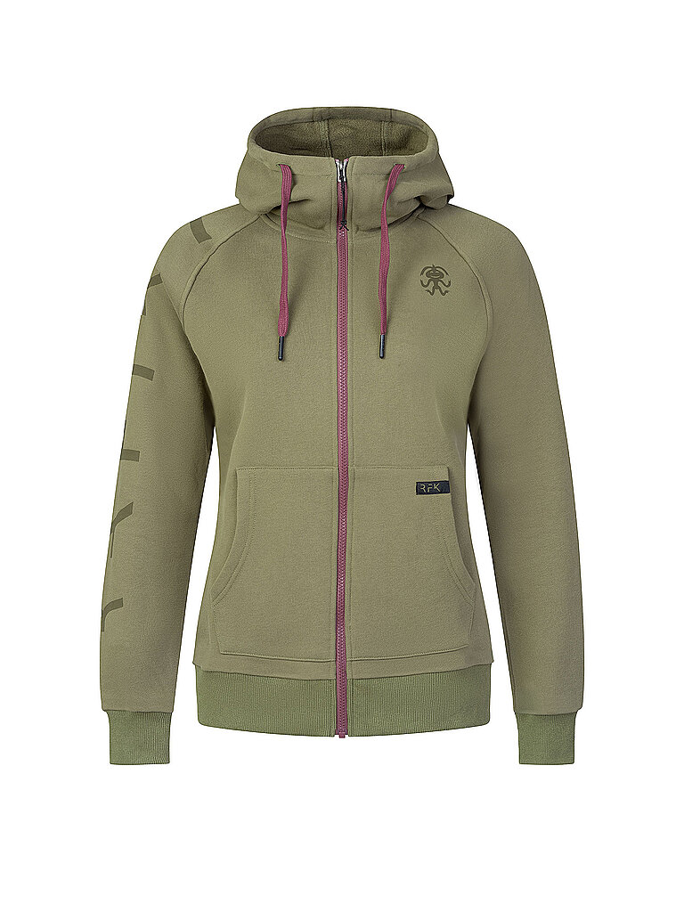 RAFIKI Damen Kletter Kapuzenjacke Nuria olive | 36