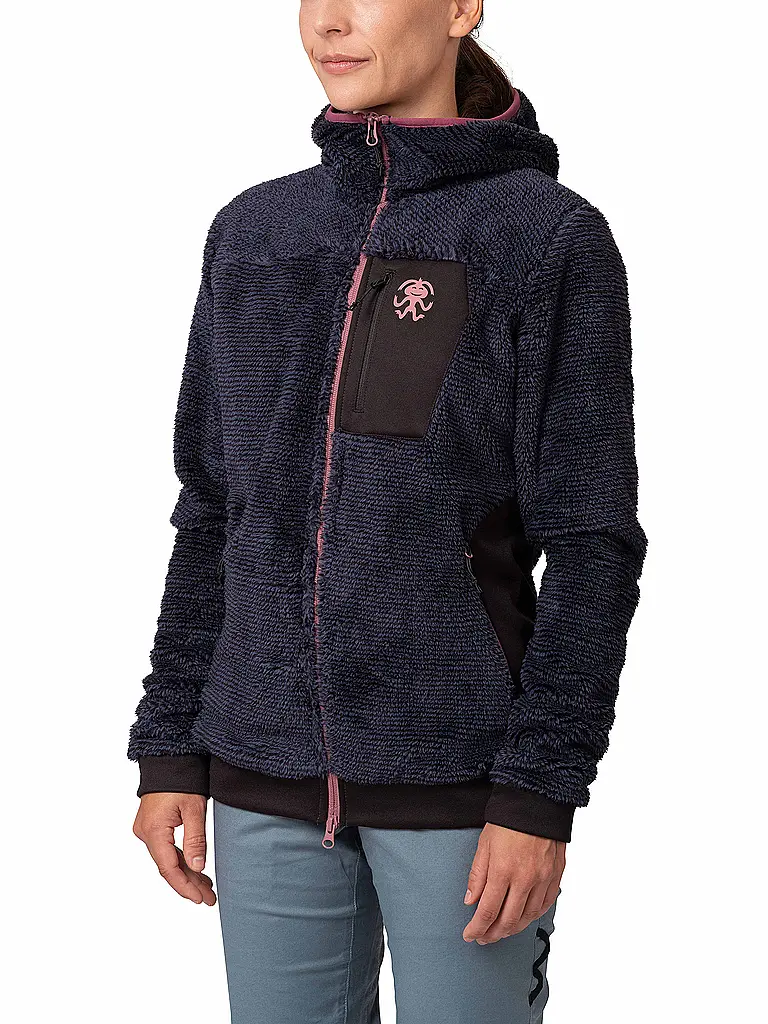RAFIKI | Damen Fleecejacke Tarifia Hoodie |