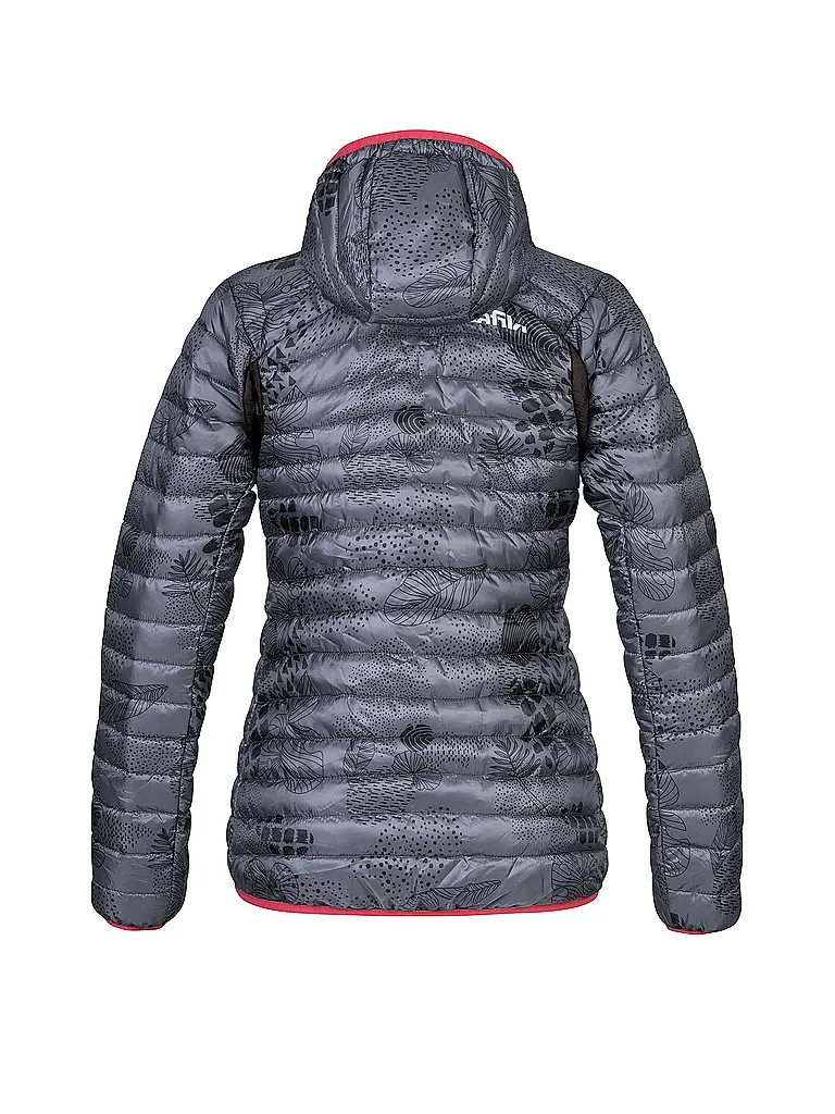 RAFIKI | Damen Isojacke Darcy RDS Down Hoodie | grau