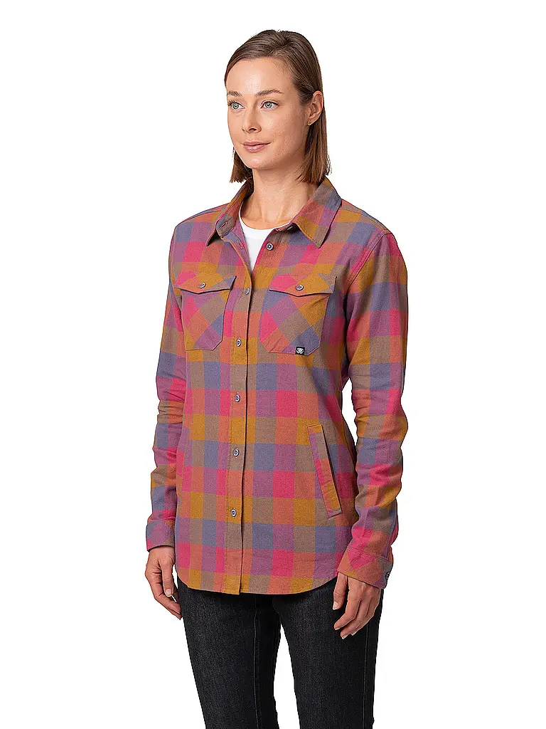 RAFIKI | Damen Kletterbluse Mojarra Flannel |