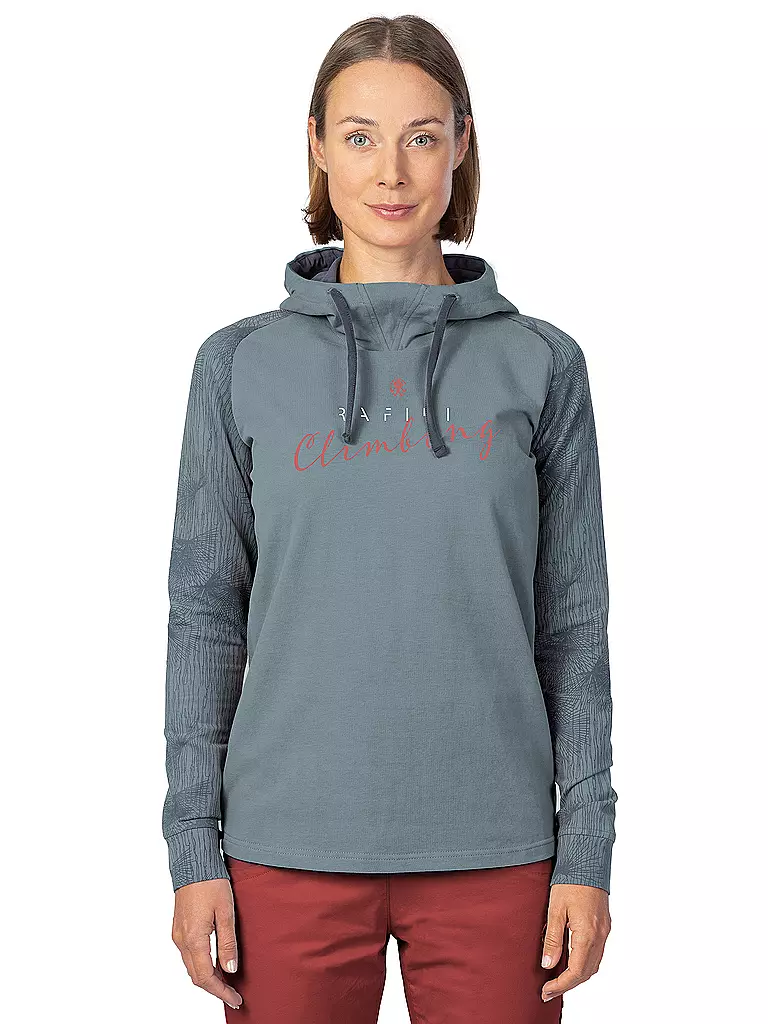 RAFIKI | Damen Kletterjacke Estrella Hoodie | grau