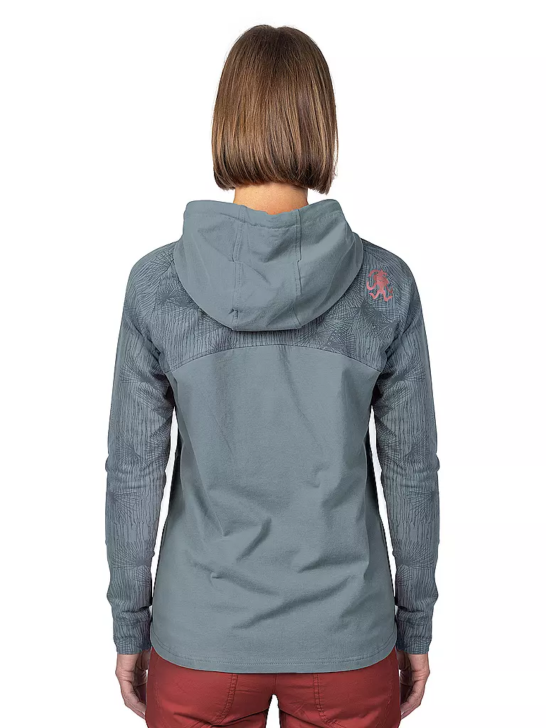 RAFIKI | Damen Kletterjacke Estrella Hoodie | grau