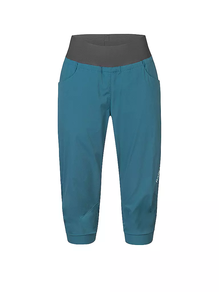 RAFIKI | Damen Klettershort Terragona 3/4 | petrol
