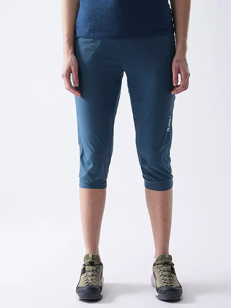 RAFIKI | Damen Klettershort Terragona 3/4 | petrol