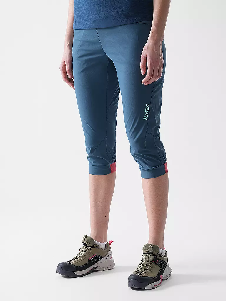 RAFIKI | Damen Klettershort Terragona 3/4 | petrol