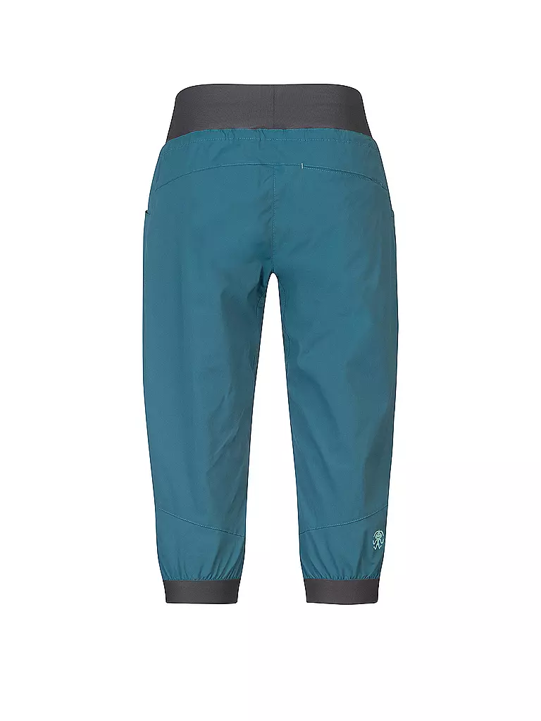 RAFIKI | Damen Klettershort Terragona 3/4 | petrol