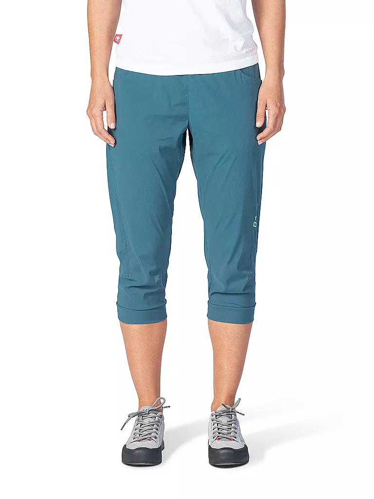 RAFIKI | Damen Klettershort Terragona 3/4 | petrol