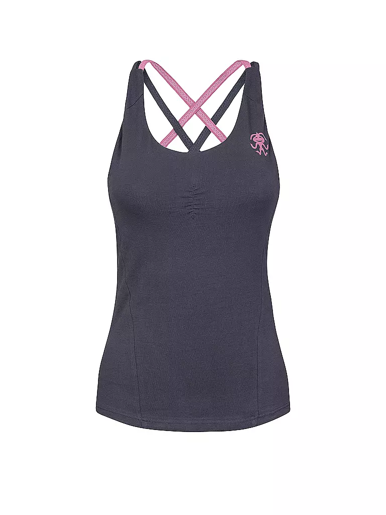 RAFIKI | Damen Klettertop Suesca CTN | dunkelblau