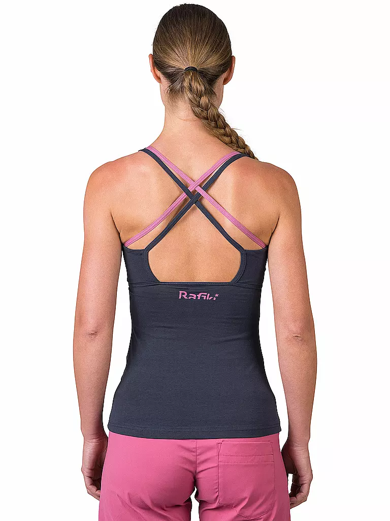 RAFIKI | Damen Klettertop Suesca CTN | dunkelblau