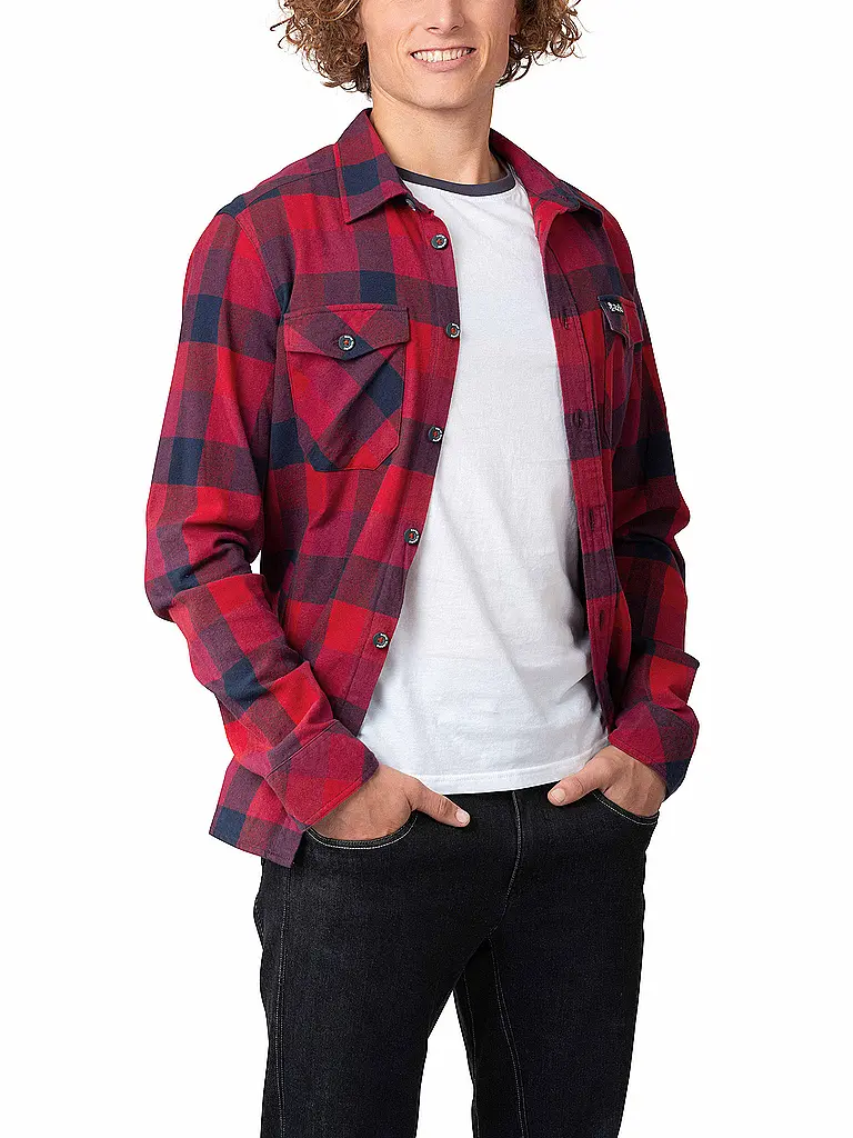 RAFIKI | Herren Kletterhemd Virage Flannel |