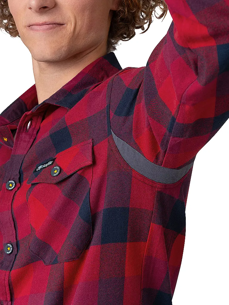 RAFIKI | Herren Kletterhemd Virage Flannel |