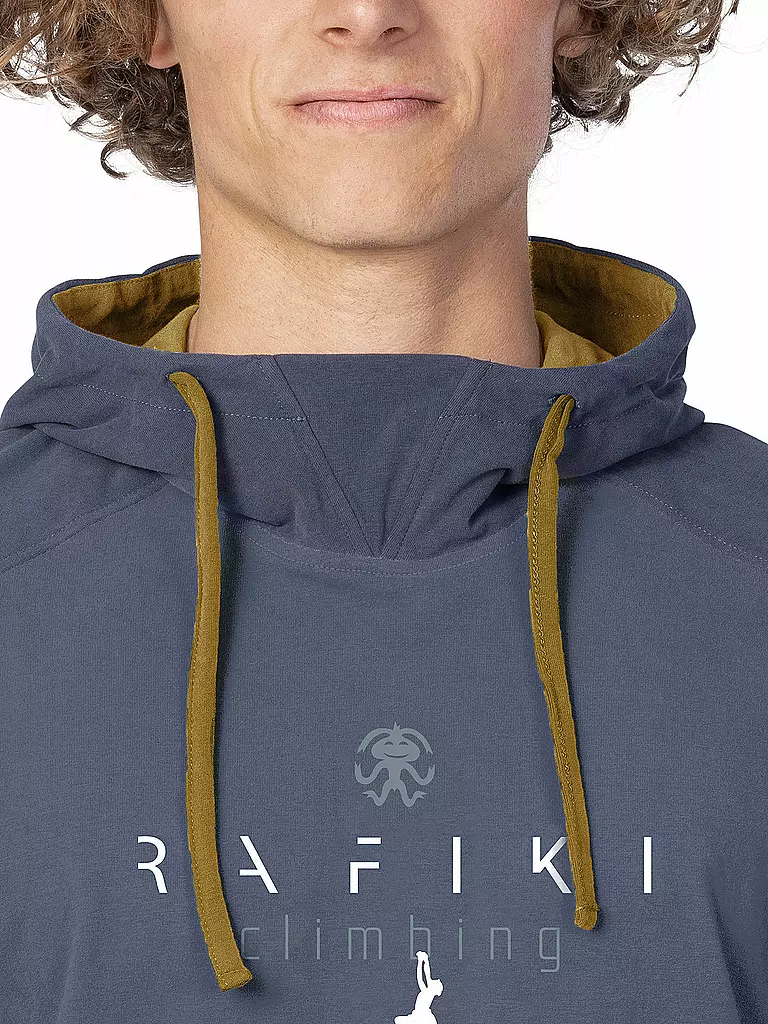 RAFIKI | Herren Kletterhoodie Traverse Hoodie | dunkelblau